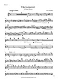 Clarinetquintet Imagination – Violin I Part